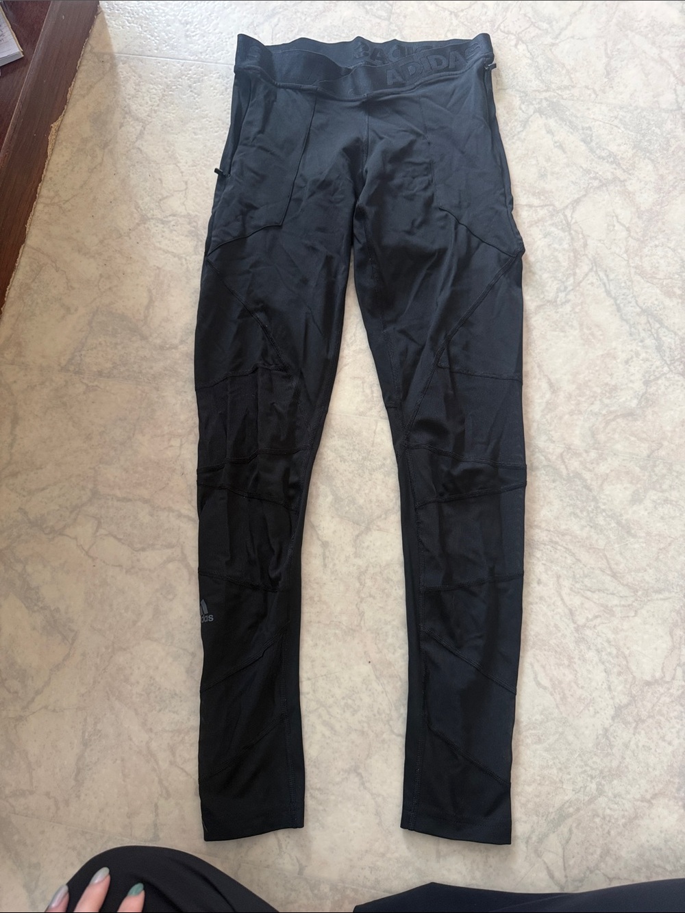 adidas Women’s Black Training Jogger Tights